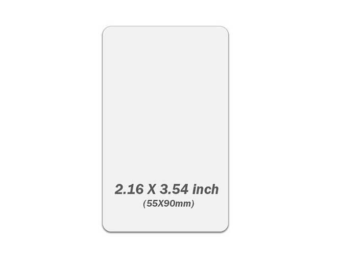 55x90mm PVC Badge page